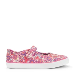 Hot Busy Lizzie Girls Canvas Shoes | Girls Pre School Shoes