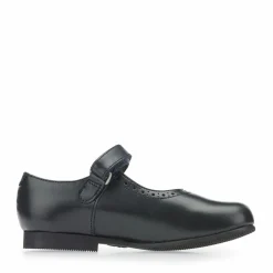 Hot Delphine Kids Velcro School Shoes | Leather School Shoes
