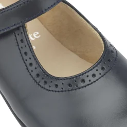 Hot Delphine Kids Velcro School Shoes | Leather School Shoes