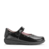 Hot Emily Kids Velcro School Shoes | Leather School Shoes
