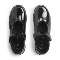 Outlet Glisten Kids Velcro School Shoes | Leather School Shoes