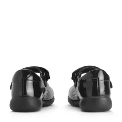 Outlet Glisten Kids Velcro School Shoes | Leather School Shoes