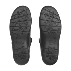 New Glisten Kids Velcro School Shoes | Leather School Shoes