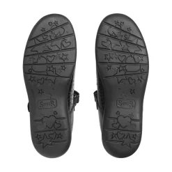 Outlet Glisten Kids Velcro School Shoes | Leather School Shoes
