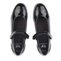 New Impress Kids Velcro School Shoes | Brogue School Shoes