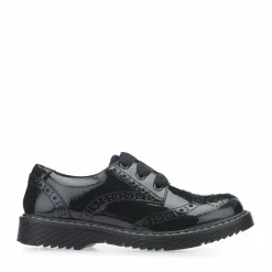 Sale Impulsive Kids Lace Up School Shoes | Brogue School Shoes
