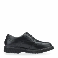 Fashion Impulsive Kids Lace Up School Shoes | Leather School Shoes