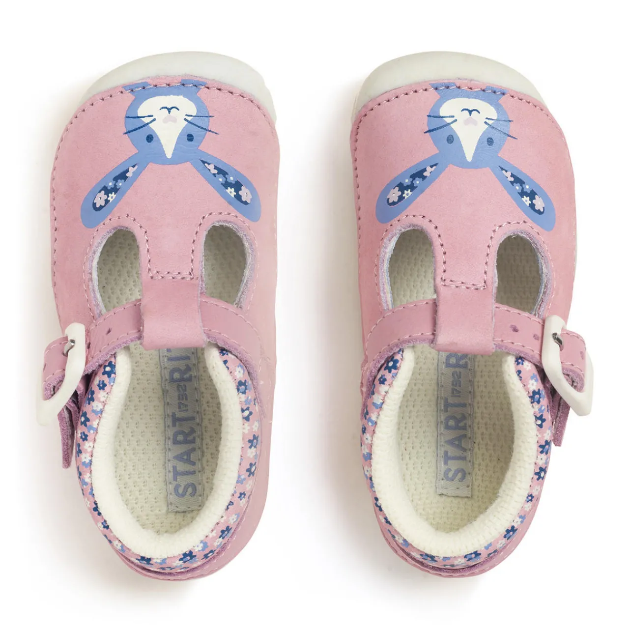 Discount Little Paws Girls Wide Fit Shoes & Trainers | Girls Pre Walker Shoes. Age 0-1