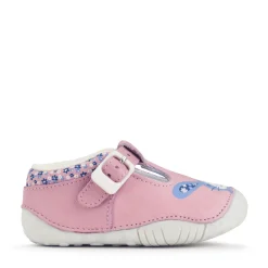 Discount Little Paws Girls Wide Fit Shoes & Trainers | Girls Pre Walker Shoes. Age 0-1
