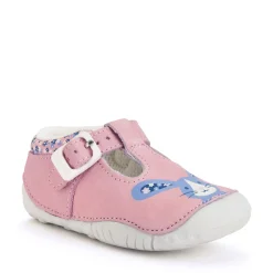 Discount Little Paws Girls Wide Fit Shoes & Trainers | Girls Pre Walker Shoes. Age 0-1