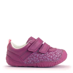 Fashion Little Smile Girls Wide Fit Shoes & Trainers | Girls Pre Walker Shoes. Age 0-1