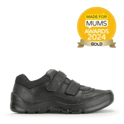 New Rhino Warrior BOY/Kids Velcro School Shoes | Leather School Shoes