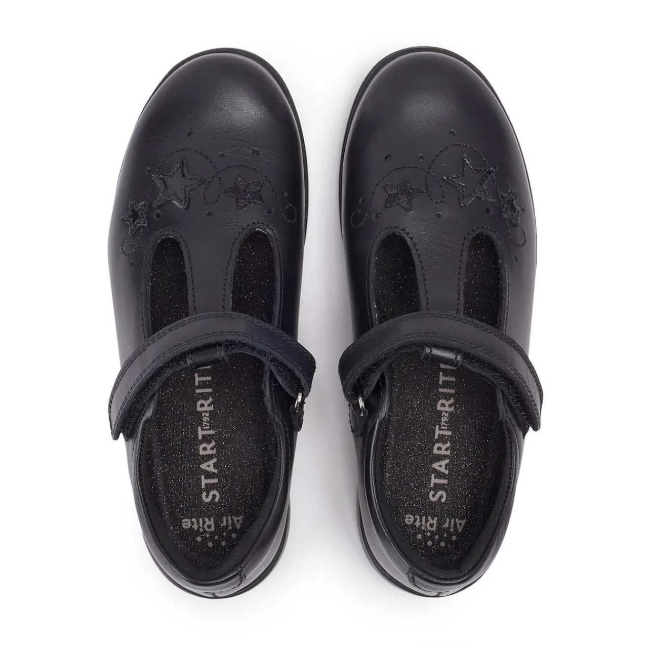 Fashion Star Jump Kids Velcro School Shoes | Leather School Shoes