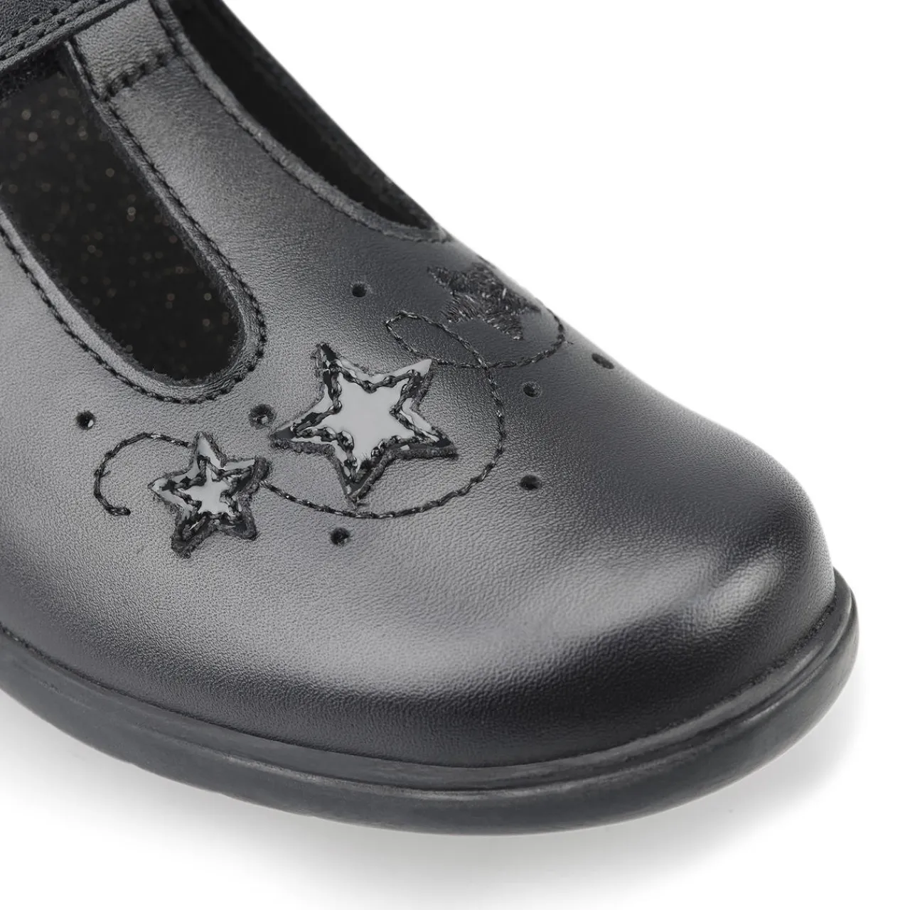 Fashion Star Jump Kids Velcro School Shoes | Leather School Shoes