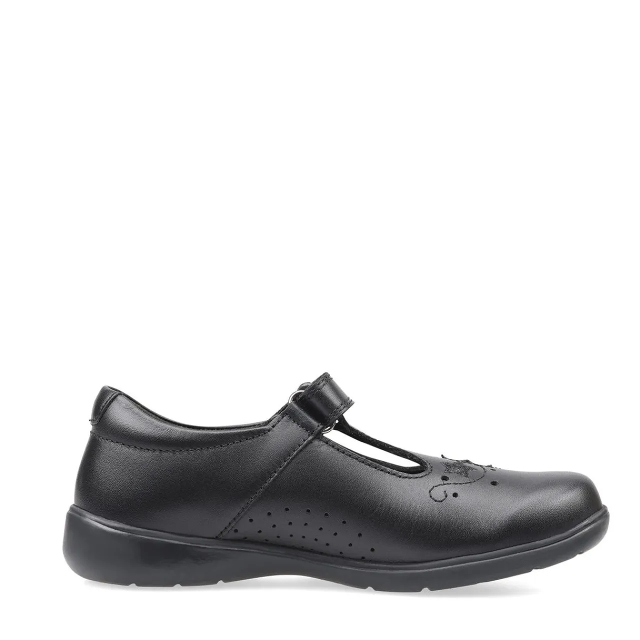 Fashion Star Jump Kids Velcro School Shoes | Leather School Shoes