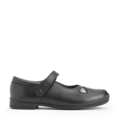 Fashion Stardust Kids Velcro School Shoes | Leather School Shoes