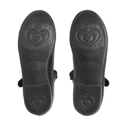 Fashion Stardust Kids Velcro School Shoes | Leather School Shoes