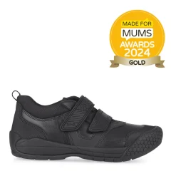Outlet Strike BOY/Kids Velcro School Shoes | Leather School Shoes