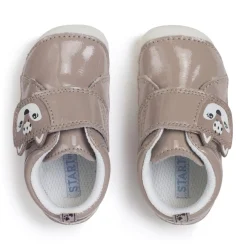 Hot Wild Fawn Girls Wide Fit Shoes & Trainers | Girls Pre Walker Shoes. Age 0-1
